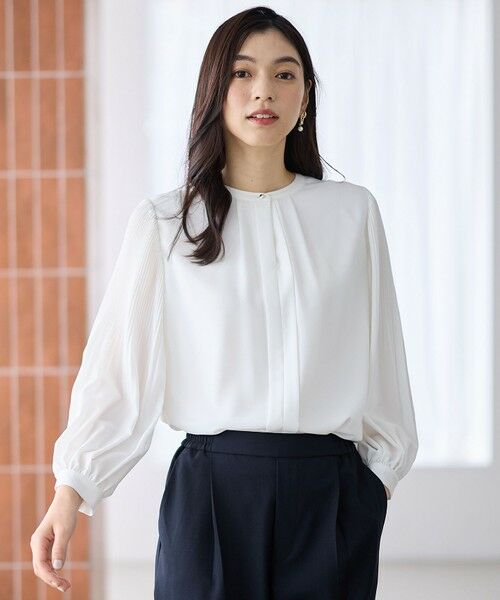 ANY / エニィ シャツ・ブラウス | プリーツブラウス | 詳細1