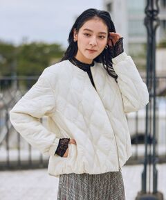 ANY / エニィ ブルゾン | モールキルトブルゾン