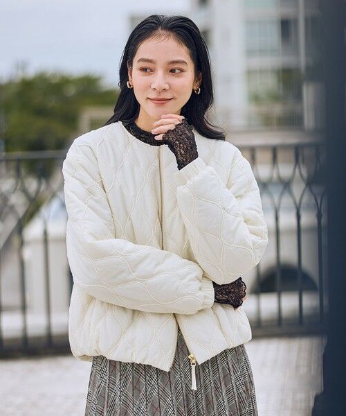 ANY / エニィ ブルゾン | モールキルトブルゾン | 詳細1