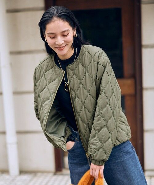 ANY / エニィ ブルゾン | モールキルトブルゾン | 詳細8