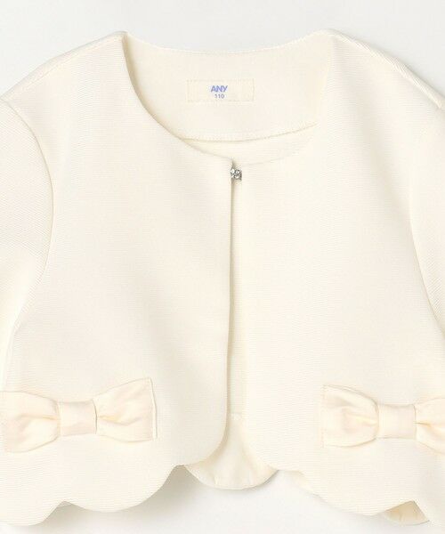 ANY / エニィ ノーカラージャケット | リボン ボレロジャケット | 詳細6