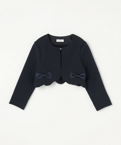 ANY / エニィ ノーカラージャケット | リボン ボレロジャケット | 詳細18