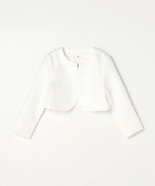 ANY / エニィ ノーカラージャケット | ノーカラー ボレロジャケット | 詳細4
