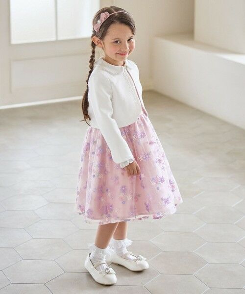 ANY / エニィ ノーカラージャケット | ノーカラー ボレロジャケット | 詳細3