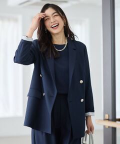 ANY / エニィ その他アウター | イージーケアライトストレッチダブルテーラードジャケット