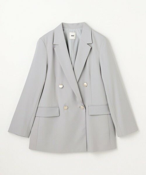 ANY / エニィ その他アウター | イージーケアライトストレッチダブルテーラードジャケット | 詳細11