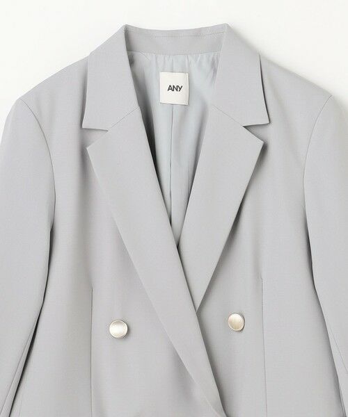 ANY / エニィ その他アウター | イージーケアライトストレッチダブルテーラードジャケット | 詳細13