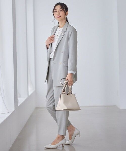 ANY / エニィ その他アウター | イージーケアライトストレッチダブルテーラードジャケット | 詳細9