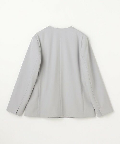 ANY / エニィ ノーカラージャケット | イージーケアライトストレッチノーカラージャケット | 詳細12