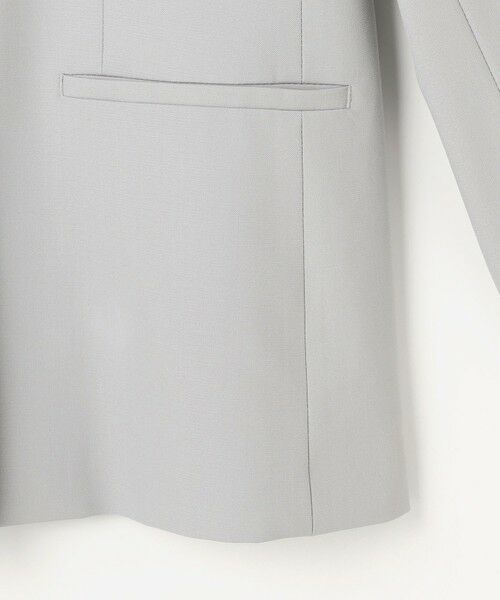 ANY / エニィ ノーカラージャケット | イージーケアライトストレッチノーカラージャケット | 詳細15
