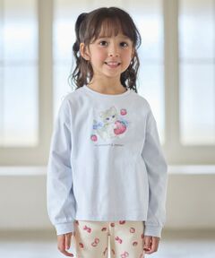 ANY / エニィ カットソー | 【Strawberry Collection】アートプリント 長袖Tシャツ