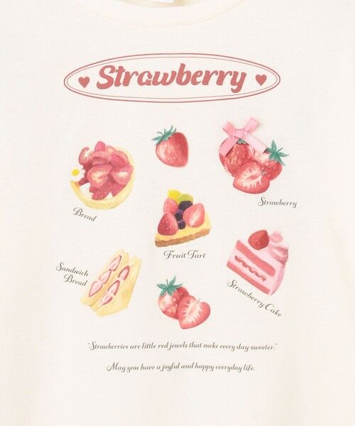 ANY / エニィ カットソー | 【Strawberry Collection】アートプリント 長袖Tシャツ | 詳細3