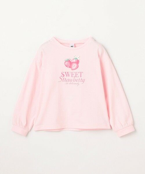 ANY / エニィ カットソー | 【Strawberry Collection】アートプリント 長袖Tシャツ | 詳細10