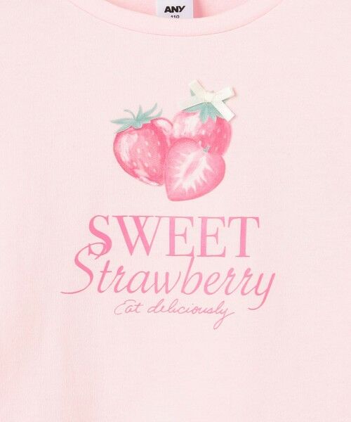 ANY / エニィ カットソー | 【Strawberry Collection】アートプリント 長袖Tシャツ | 詳細11
