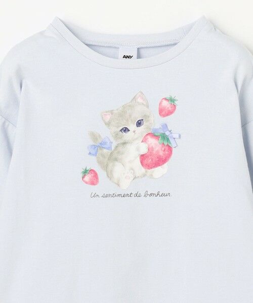 ANY / エニィ カットソー | 【Strawberry Collection】アートプリント 長袖Tシャツ | 詳細18