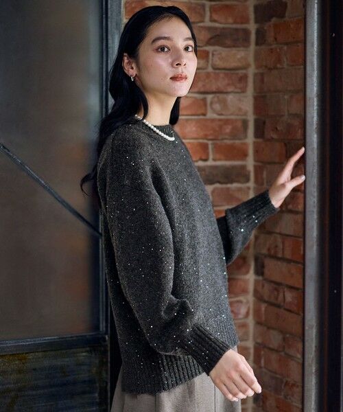 ANY / エニィ ニット・セーター | スパンコールニット | 詳細11