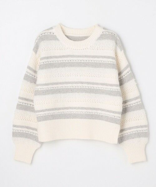 ANY / エニィ ニット・セーター | パターンボーダーニット | 詳細9