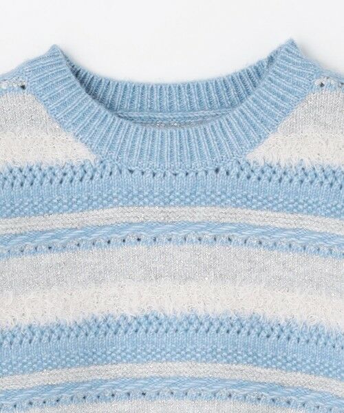 ANY / エニィ ニット・セーター | パターンボーダーニット | 詳細15