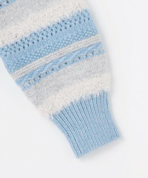 ANY / エニィ ニット・セーター | パターンボーダーニット | 詳細16