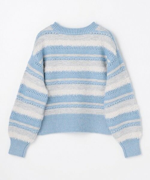 ANY / エニィ ニット・セーター | パターンボーダーニット | 詳細18
