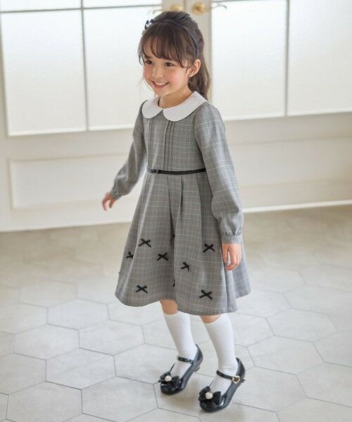 ANY / エニィ ロング・マキシ丈ワンピース | 襟付き リボン 長袖ワンピース | 詳細16