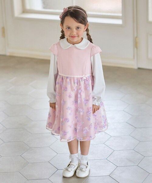 ANY / エニィ ロング・マキシ丈ワンピース | 花柄刺繍ワンピース | 詳細6