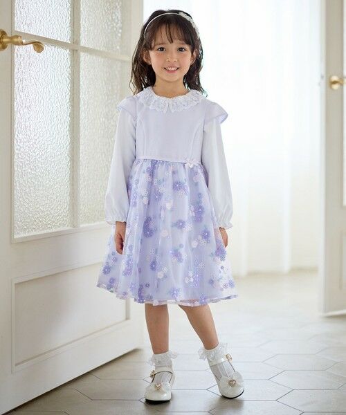 ANY / エニィ ロング・マキシ丈ワンピース | 花柄刺繍ワンピース | 詳細12