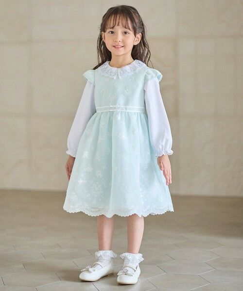 ANY / エニィ ロング・マキシ丈ワンピース | 総刺繍 花柄ワンピース | 詳細4