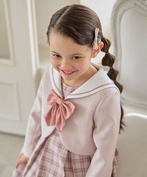 ANY / エニィ ドレス | 【2点セット】セーラージャケット+チェックワンピース | 詳細5