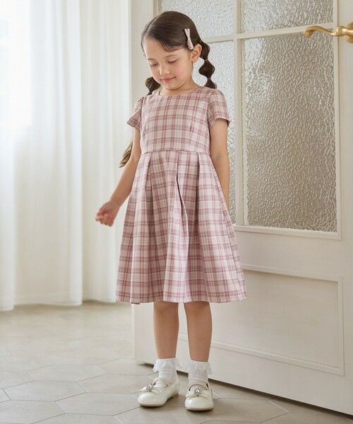 ANY / エニィ ドレス | 【2点セット】セーラージャケット+チェックワンピース | 詳細7