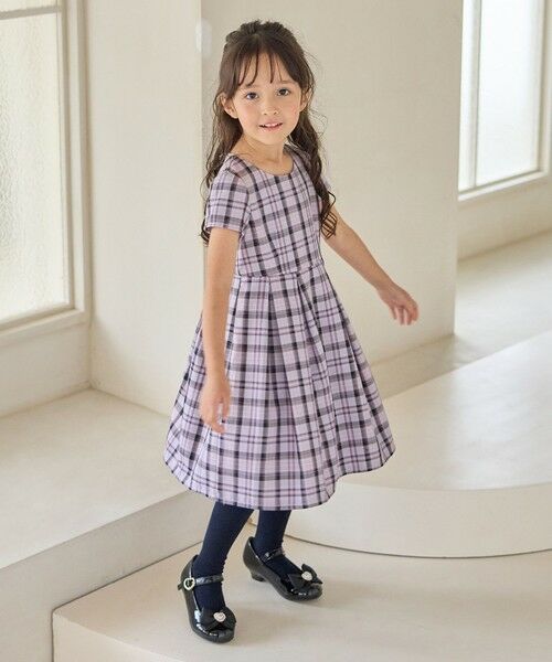 ANY / エニィ ドレス | 【2点セット】セーラージャケット+チェックワンピース | 詳細16