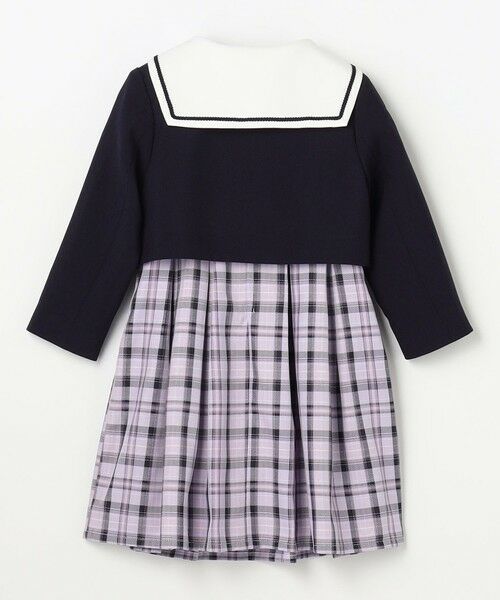 ANY / エニィ ドレス | 【2点セット】セーラージャケット+チェックワンピース | 詳細19