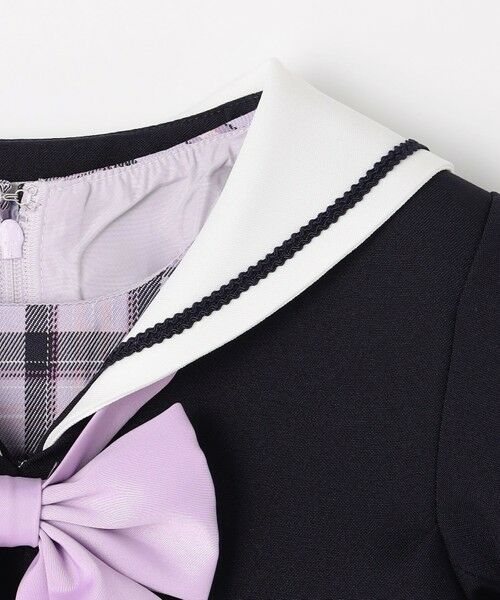 ANY / エニィ ドレス | 【2点セット】セーラージャケット+チェックワンピース | 詳細23