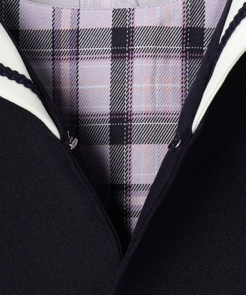 ANY / エニィ ドレス | 【2点セット】セーラージャケット+チェックワンピース | 詳細24