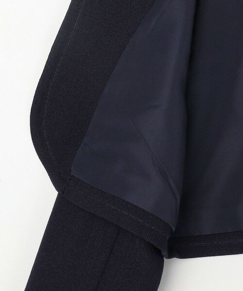 ANY / エニィ ロング・マキシ丈ワンピース | 【2点セット】ノーカラー ボレロジャケット+襟付き ワンピース | 詳細18