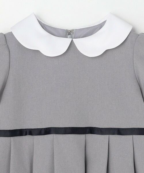 ANY / エニィ ロング・マキシ丈ワンピース | 【2点セット】ノーカラー ボレロジャケット+襟付き ワンピース | 詳細22