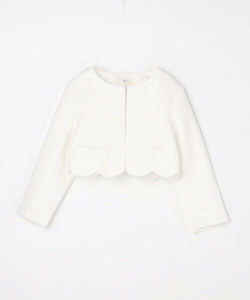 ANY / エニィ ロング・マキシ丈ワンピース | 【2点セット】リボンボレロジャケット+シフォンプリーツ ワンピース | 詳細24