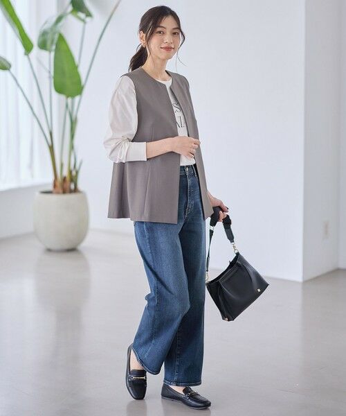 ANY / エニィ セットアップ | 【3SET】きちんと見え3点コーデセット（ブラウス＋ジレ＋パンツ） | 詳細18