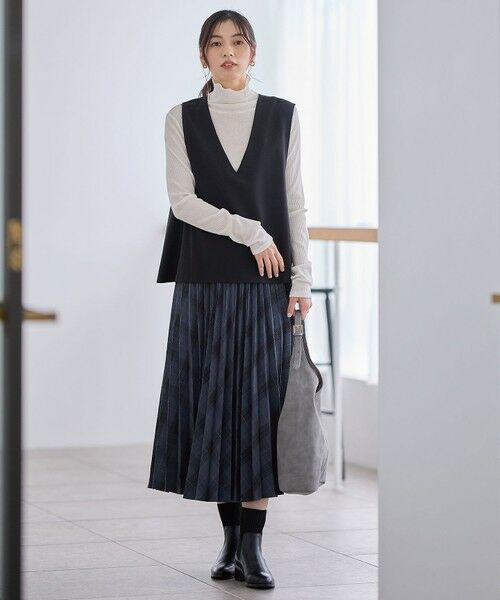 ANY / エニィ セットアップ | 【2SET】ハンサムジレ×ワイドパンツセット | 詳細4