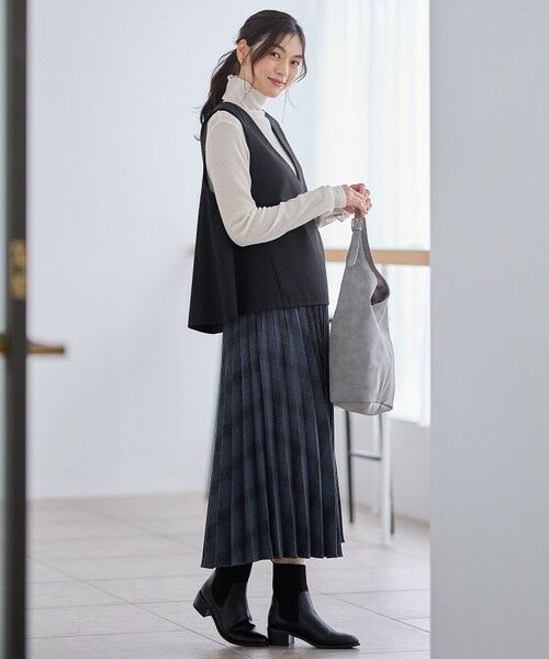 ANY / エニィ セットアップ | 【2SET】ハンサムジレ×ワイドパンツセット | 詳細5