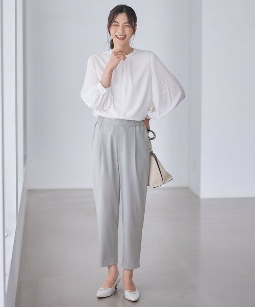 ANY / エニィ その他パンツ | イージーケアライトストレッチテーパードパンツ | 詳細1