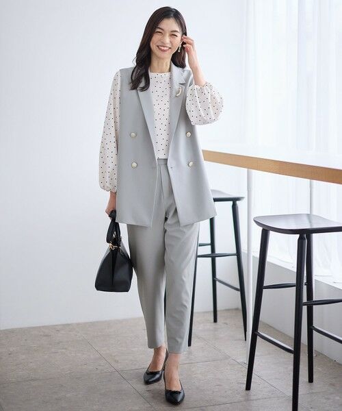 ANY / エニィ その他パンツ | イージーケアライトストレッチテーパードパンツ | 詳細10