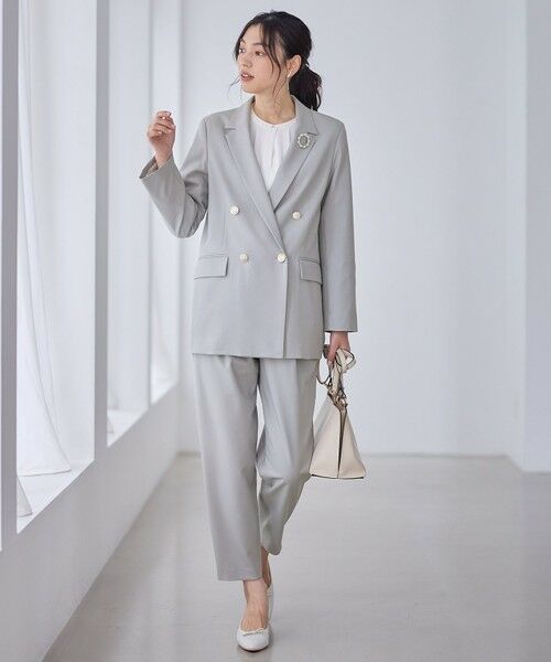 ANY / エニィ その他パンツ | イージーケアライトストレッチテーパードパンツ | 詳細5