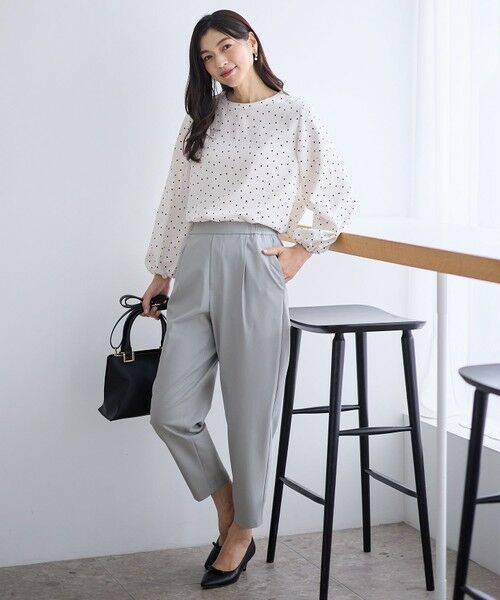 ANY / エニィ その他パンツ | イージーケアライトストレッチテーパードパンツ | 詳細7