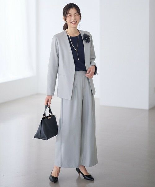 ANY / エニィ その他パンツ | イージーケアライトストレッチワイドパンツ | 詳細3