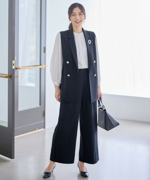 ANY / エニィ その他パンツ | イージーケアライトストレッチワイドパンツ | 詳細22