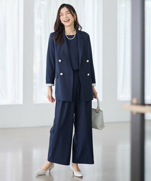 ANY / エニィ その他パンツ | イージーケアライトストレッチワイドパンツ | 詳細16