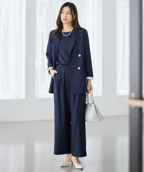 ANY / エニィ その他パンツ | イージーケアライトストレッチワイドパンツ | 詳細17