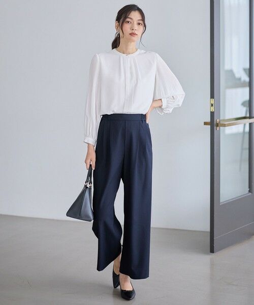 ANY / エニィ その他パンツ | イージーケアライトストレッチワイドパンツ | 詳細18