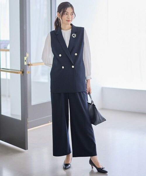 ANY / エニィ その他パンツ | イージーケアライトストレッチワイドパンツ | 詳細21